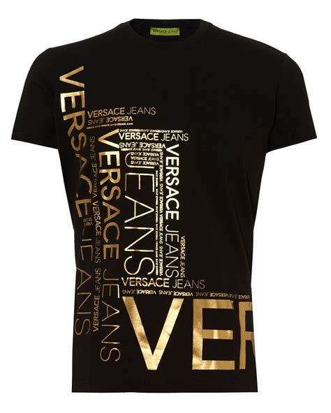 versace t shirt slim fit|versace fitted shirts for men.